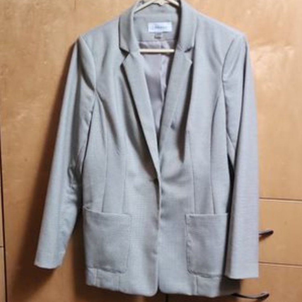 CK Women's Houndstooth Blazer